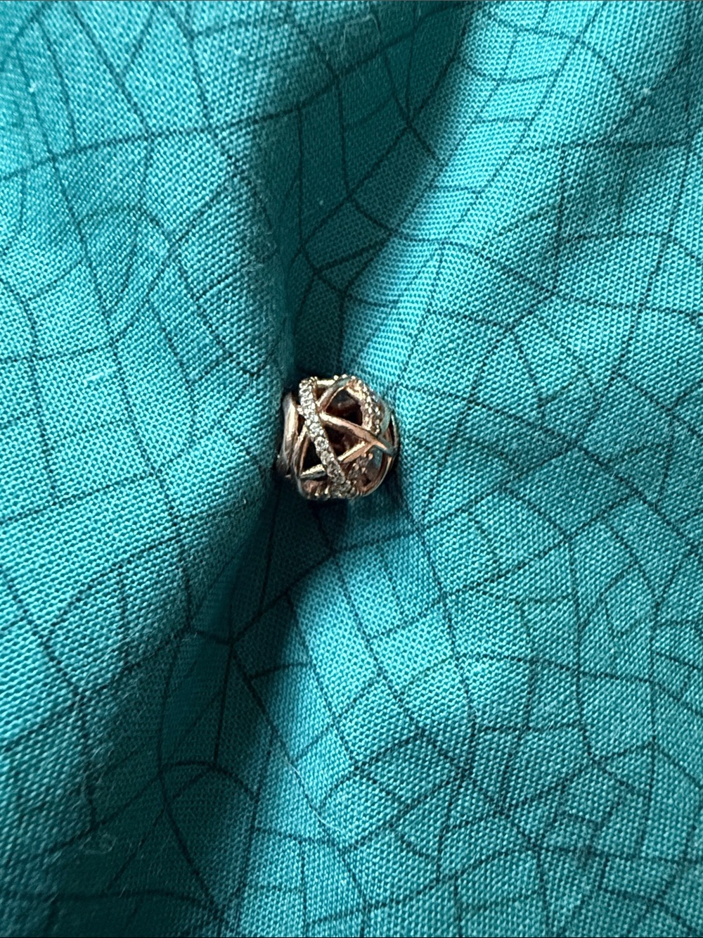 Pandora “Galaxy” Rose Gold Plated Charm
